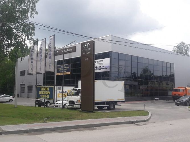 Станция технического обслуживания автомобилей с магазином и складом в г.Новосибирске