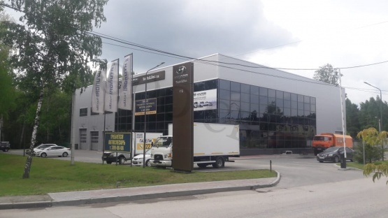 Станция технического обслуживания автомобилей с магазином и складом в г.Новосибирске